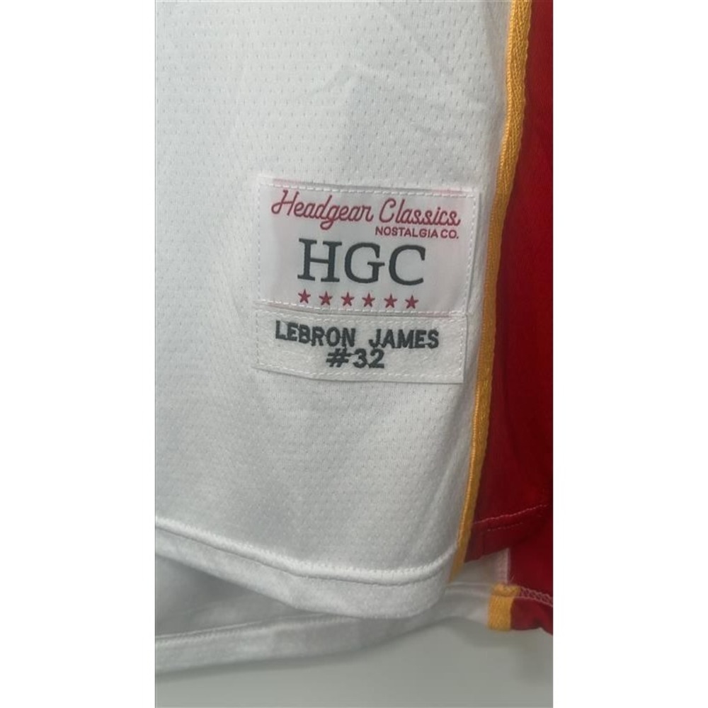 Headgear Classics LeBron James 32 McDonalds All American Jersey White Mens M - Picture 2 of 7